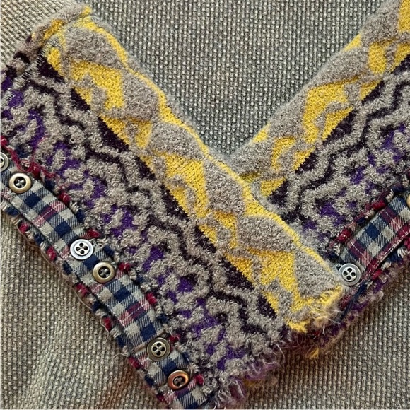 Free People Tops Art School Thermal Shirt Boho Medium we the free - Picture 3 of 5